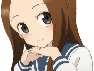 😄 Anime, Garota, Uniforme escolar, Fofa telegram sticker