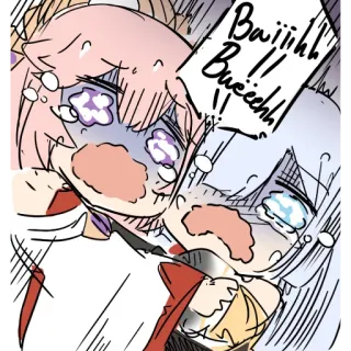 🏖 Baiiiihh!!!
Buceehh! crying, anime, manga, sad, emotions telegram sticker