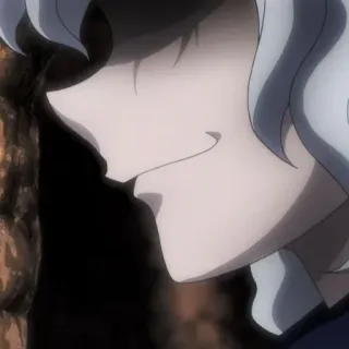 ⚜ Neferpitou Hunter x Hunter Animé, Maléfique, Cheveux blancs, Fourmi, Hunter x Hunter telegram sticker