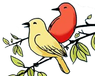 🐤 burung, alam, hewan, cabang, daun telegram sticker