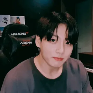 ✨ Jungkook kpop, piosenkarz, idol, celebryta, portret, mężczyzna, azjatycki telegram sticker