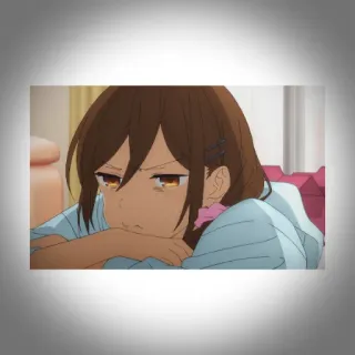 💫 Anime, Mädchen, Traurig, Manga, Cartoon, Charakter telegram sticker