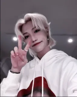 💌 Felix kpop, ไอดอล, เพลง, stray kids, นักร้อง, คนดัง, สัญลักษณ์สันติภาพ telegram sticker