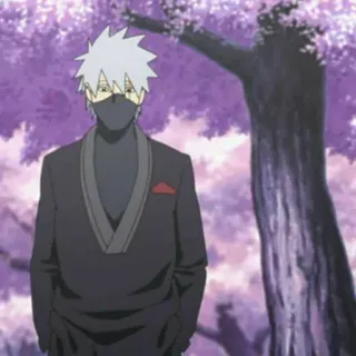 🥷 Kakashi Naruto anime, kakashi, ninja, character, manga telegram sticker