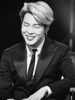 🗞 Jimin kpop, jimin, piosenkarz, aktor, idol, czarno białe telegram sticker