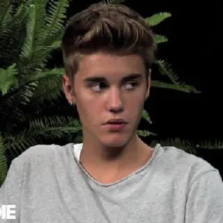 😒 Justin Bieber ミュージシャン, 歌手, セレブ, ティーンアイドル, ポップスター, ジャスティン・ビーバー telegram sticker