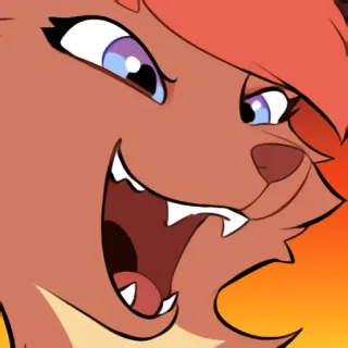 😈 Squirrelflight Warriors telegram sticker
