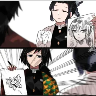 Demon Slayer Memes    @Anim3Stick3r whatsapp stickers