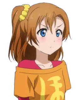 😠 ほ anime, girl, cute, cartoon, Japanese telegram sticker