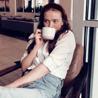 Sadie sink telegram stickers