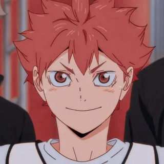 💫 Hinata Shoyo Haikyuu Anime, Haikyuu, Hinata, Shoyo, Volleyball telegram sticker