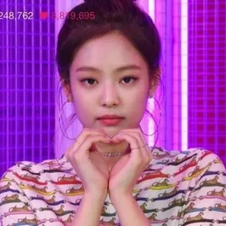 🌷 Koreanisch, Frau, Herz, Süß, Berühmtheit, Asiatisch whatsapp sticker