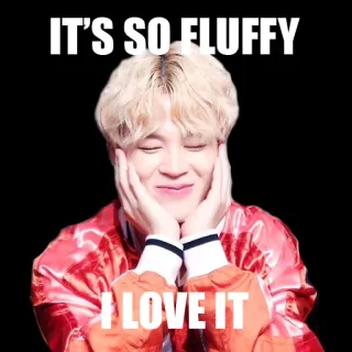 🥰 IT'S SO FLUFFY
I LOVE IT puszysty, słodki, miłość, pozytywny, uroczy telegram sticker
