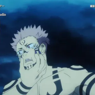 🎸 Ryomen Sukuna Jujutsu Kaisen Anime, Tovenaar, Demon, Jujutsu Kaisen, Ryomen Sukuna telegram sticker
