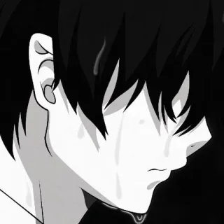 🌨 Anime, Weinen, Traurig, Manga, Emotionen whatsapp sticker