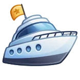 🎁 bateau, yacht, luxe, mer, maritime whatsapp sticker