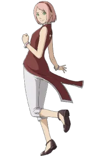 🌸 Sakura Naruto Anime, Sakura, Naruto, Cartoon telegram sticker
