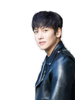 😠 Ji Chang-wook Ji Chang-wook, ator, coreano, celebridade, homem, jaqueta de couro whatsapp sticker