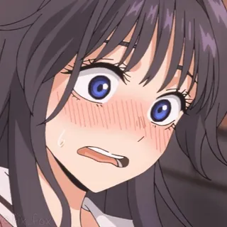 😳 Karin Nanase Love Flops telegram sticker