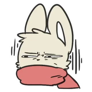 😒 rabbit whatsapp sticker