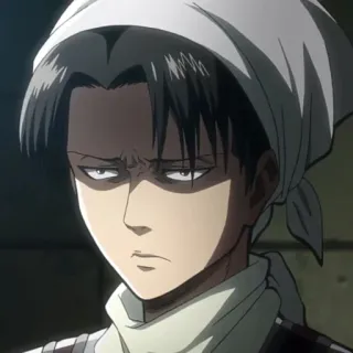 ✨ Levi Ackerman Attack on Titan Levi, Ackerman, Attack on Titan, Anime, Kebersihan, Manga telegram sticker