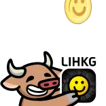 LIHKG Cow HD @lihkg_official telegram stickers