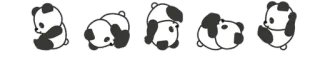 🐼 panda, cute, animal, bear, sleepy, kawaii telegram sticker