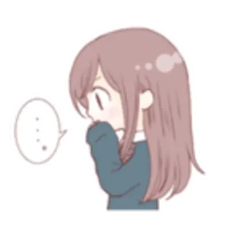 ✨ Anime, Chibi, Carino, Ragazza, Cartone animato telegram sticker
