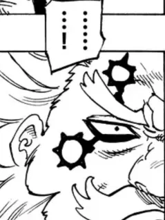 🤔 Anime, Manga, Demonio, Poder, Símbolo telegram sticker
