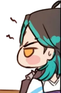 🌟 Xiao Genshin Impact Anime, Chibi, Game, Kartun, Lucu, Xiao, Genshin Impact telegram sticker