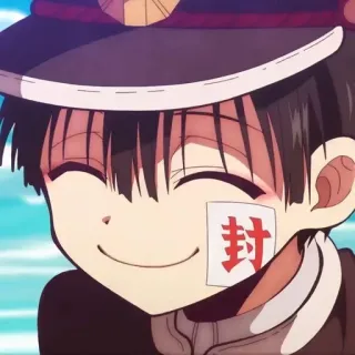 🌟 Hanako-kun Toilet-bound Hanako-kun 封 anime, hanako-kun, manga, ghost, supernatural, character, toilet-bound hanako-kun telegram sticker