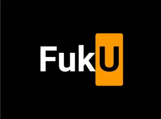 🖤 FukU 불쾌한, 텍스트, 로고, 성인 유머, 패러디, 저속한 telegram sticker