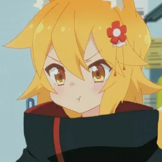 ⛩️ Senko Helpful Fox Senko-san Anime, Senko, Renard, Kawaii, Mignon, Senko-san, la renarde secourable whatsapp sticker