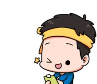 😉 Anime, Kreskówka, Naklejka, Postać, Ilustracja telegram sticker