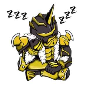 😴 Fantasy, Pantser, Personage, Krijger, Vechter telegram sticker