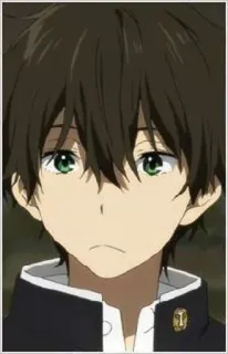 💙 Anime, Chłopak, Student, Postać, Sztuka telegram sticker