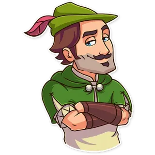 Robin Hood :: @TgSticker telegram stickers