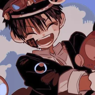 👛 Hanako-kun Toilet-bound Hanako-kun Anime, Manga, Hanako, Hanako-kun, Toilet-bound Hanako-kun, Stiker telegram sticker