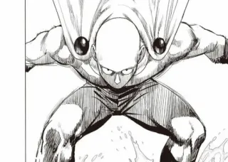 💜 Saitama One-Punch Man サイタマ, ワンパンマン, アニメ, 漫画, ヒーロー, スーパーヒーロー telegram sticker