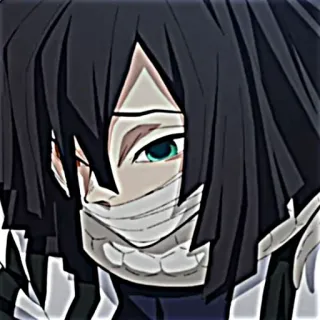 😶 Obanai Iguro Demon Slayer Obanai Iguro, Demon Slayer, Anime, Manga, Personaje, Pilar Serpiente telegram sticker