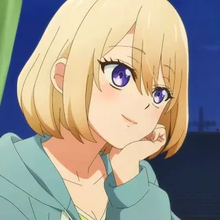 ೃ࿐ @Animes_Stickers | Sachi Umino @pinterest_to_stickerbot telegram stickers