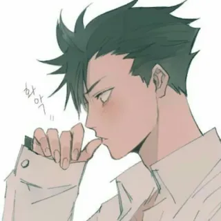 😶 확압 อนิเมะ, การ์ตูน, เด็กผู้ชาย, ตัวละคร, ภาพเหมือน, ศิลปะ telegram sticker