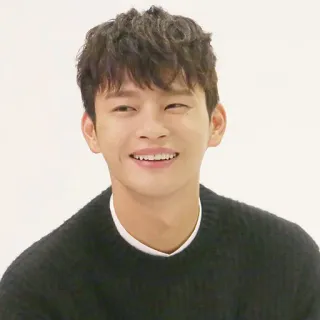😁 actor, korean, smile, portrait, man, celebrity whatsapp sticker