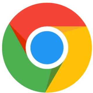 🔵 google chrome, przeglądarka, internet, logo, web, ikona telegram sticker