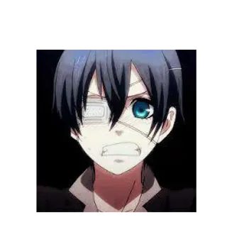 😬 Ciel Phantomhive Black Butler Anime, Manga, Ciel Phantomhive, Black Butler telegram sticker