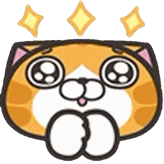 Orange Cat (@ShoutoEmoji) telegram emojis ✨
