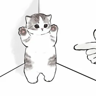 🥞 cat, kitten, cute, animal, cartoon telegram sticker