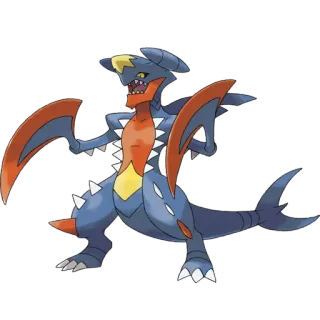 🐉 Garchomp pokemon, garchomp, creature, monster, video game, game character telegram sticker