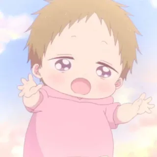 ❤️ Baby, süß, Kleinkind, Kleinkind, Anime, Cartoon telegram sticker