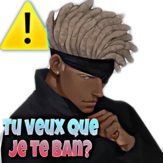 🦔 Tu veux que Je Te BAN? telegram sticker